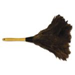 Boardwalk Professional Ostrich Feather Duster, Gray, 14", Wood Handle (BWK14FD)