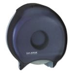 San Jamar Single 12" JBT Bath Tissue Dispenser, Black Pearl (SJMR6000TBK)