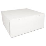 SCT Paperboard Bakery Boxes, White, 14 x 14 x 6, 50 Boxes (SCH0993)
