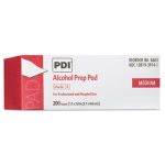 Nice Pak PDI Alcohol Prep Pads, White, 200 Pads/Box (NICB60307)