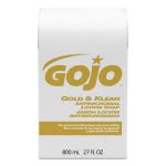 Gojo Gold & Klean Lotion Soap Bag-in-Box Dispenser Refill, 800 mL (GOJ912712EA)
