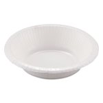 Dixie Basic Basic Paper Dinnerware, Bowls, White, 12 oz, 125/Pack (DXEDBB12WPK)