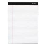 Universal One Premium Ruled Writing Pads, Legal Rule, White, 12 Pads (UNV57300)