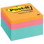 Post-it Notes Cube, 3 x 3, Pastel Colors, 470 Sheets (MMM2056FP)