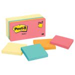 Post-it Notes Pads, 3 x 3, Assorted Bright Colors, 14 Pads (MMM65414YWM)