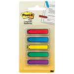 Post-it Flags Arrow 1/2" Flags, Assorted, 20/Color, 100 Page Flags (MMM684ARR1)