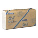 Scott Recycled White Multi-Fold Hand Towels, 16 Packs (KCC01807)