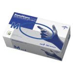Medline Nitrile Exam Gloves, Powder-Free, Medium, Blue, 250 Gloves (MIIMDS6802)