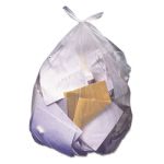 56 Gallon Clear Garbage Bags, 43x46, 14 Mic , 200 Bags (HERV8646HNR01)