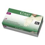 Curad Powder-Free Latex Exam Gloves, X-Large, 90/Box (MIICUR8107)