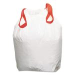 13 Gallon Drawstring Plastic Garbage Bags, 100 Bags (BWK1DK100)