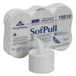 SofPull 19510 Center Pull 2-Ply Toilet Paper Rolls, 6 Rolls (GPC19510)