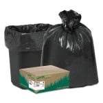 10 Gallon Black Garbage Bags, 24x23, 0.85mil, 500 Bags (WBIRNW2410)