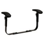 Hon Height-Adjustable T-Arms for ComforTask Series Chairs, Black (HON5995T)