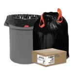 30 Gallon Black Garbage Bags, 31x33, 1.2mil, 200 Bags (WBI1DT200)