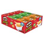 Pringles Potato Chips, Variety Pack, 0.74 oz Canister, 18/Box (KEB18251)
