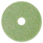 3M TopLine Green 13" Autoscrubber Pad 5000, 5 Pads (MMM18045)