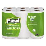 Marcal 6181 Kitchen 2-Ply Paper Towel Rolls, 24 Rolls (MRC6181CT)