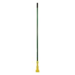 Rubbermaid H246 Gripper Fiberglass Mop Handle, 60", Green/Yellow (RCPH246GRE)