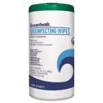 Boardwalk Disinfecting Wipes, 8x7, 75/Can, Fresh Scent, 6 Canisters (BWK454W75)