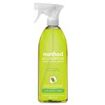 Method All Surface Cleaner, Lime & Sea Salt, 28 oz Bottle, 8/Carton (MTH01239)