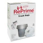 55 Gallon Clear Garbage Bags, 40x53, 0.9mil, 150 Bags (HERH8053TCRC1CT)