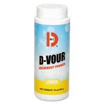 Big D Industries D-Vour Absorbent Powder, Lemon, 6 Cans (BGD 166)