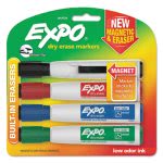 Expo Magnetic Dry Erase Marker - Fine Tip - Assorted - 8 Pack