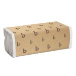 Boardwalk White C-Fold Paper Towels, 10" x 11 7/16", 12 Packs (BWK 6220)