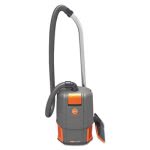 Hoover HushTone Backpack Vacuum Cleaner, 11.7 lb., Gray/Orange (HVRCH34006)