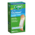 Curad Ouchless Flex Fabric Bandages, 3/4 x 3, 20/Box (MIICUR5002)