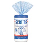 SCRUBS® 42230 Hand Cleaner Towels, 30 Towels, 6 Canisters (ITW42230CT)