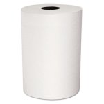 Scott Slimroll 580 ft White Hard Roll Towels, 6 Rolls (KCC 12388)