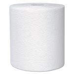 Kleenex 600 ft White Hard Roll Towels, 1-Ply, 6 Rolls (KCC 50606)