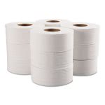 GEN Jumbo Jr. 2-Ply Toilet Paper Rolls, White, 12 Rolls (GEN29B)