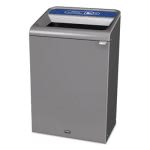 Rubbermaid 33 Gal Indoor Recycling Waste Receptacle, Mixed (RCP1961629)
