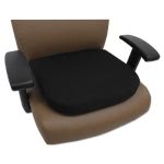Alera Cooling Gel Memory Foam Seat Cushion, Black (ALECGC511)