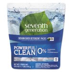 Seventh Generation Natural Dishwasher Detergent Pacs, 45 Pacs (SEV22897)