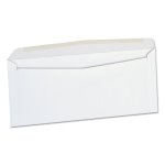 Universal Side Seam Business Envelope, Side, #10, White, 500/Box (UNV36320)