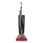 Sanitaire TRADITION Upright Vacuum, Shake-Out Bag, Gray/Red, 1 Each (EURSC679K)