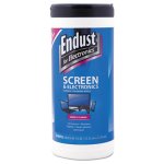 Endust Premoistened Antistatic Screen Cleaning Wipes, 70 Wipes (END11506)