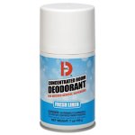 Big D Metered Room Deodorant, Fresh Linen Scent, 7-oz Aerosol, 12 Cans (BGD472)