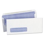 Universal Self-Seal Business Envelope, Window, Security Tint, 500/Box (UNV36102)