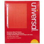 Universal Top-Load Poly Sheet Protectors, Economy, Letter, 100/Box (UNV21130)