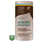 Seventh Generation Kitchen 2-Ply Paper Towel Rolls, Brown, 30 Rolls (SEV13720CT)
