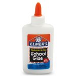 Elmer's Washable Liquid School Glue, White, 4 oz Bottle, Each (EPIE304)