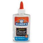 Elmer's Washable Liquid School Glue, Clear, 5 oz Bottle, Each (EPIE305)