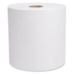 Cascades Decor Hardwound Roll Towels, White, 7 7/8" x 800', 6/Carton (CSDH280)