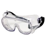 Crews Chemical Safety Goggles, PVC, Clear Lens, 1 Each (CRW2230R)