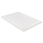 Rubbermaid Commercial Food/Tote Boxes, 5 Gallon Capacity, Clear